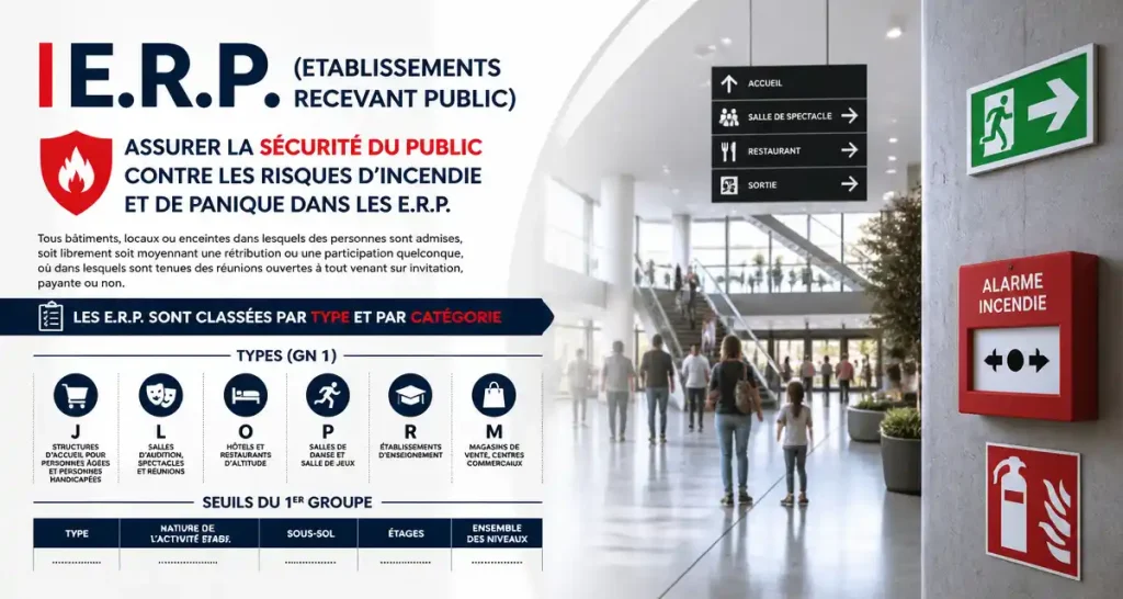 E.R.P. (Etablissements Recevant Public)