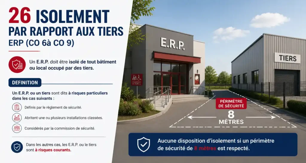 26 ISOLEMENT PAR RAPPORT AUX TIERS ERP (CO 6à CO 9)