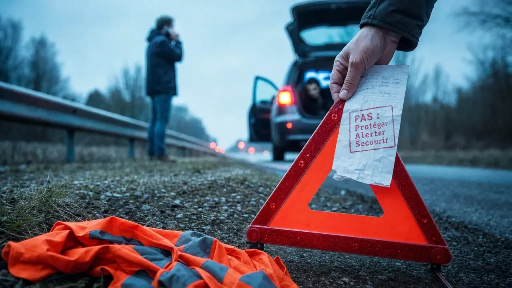Protéger avant d’alerter, alerter avant de secourir : l’ordre qui évite d’aggraver un accident