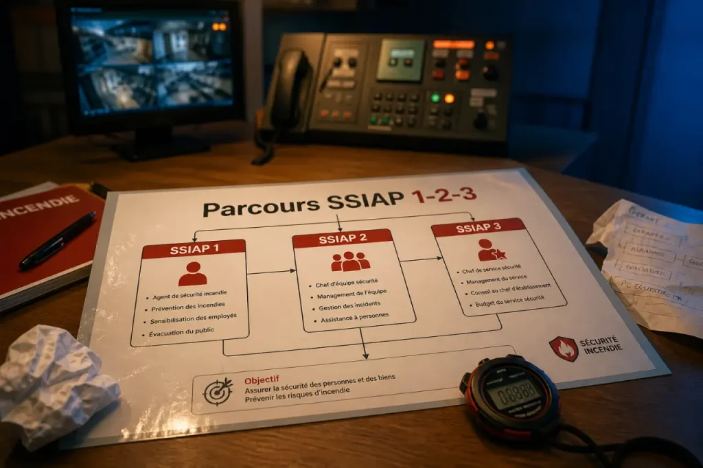 Formation SSIAP : les 3 niveaux, prérequis et financements pour devenir agent de sécurité incendie