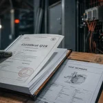 certificat q18 sur dossier technique en entrepôt