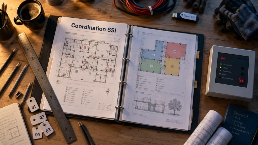 La coordination SSI relie conception, essais et exploitation du bâtiment