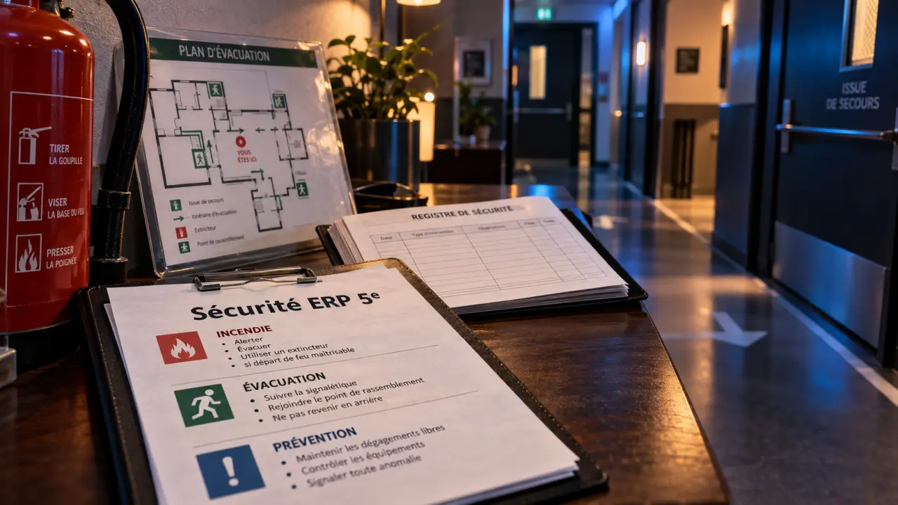 ERP catégorie 5 obligations de sécurité pour l’exploitant
