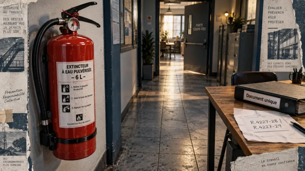 Extincteur en entreprise : pourquoi 6 litres pour 200 m² ne suffisent pas toujours