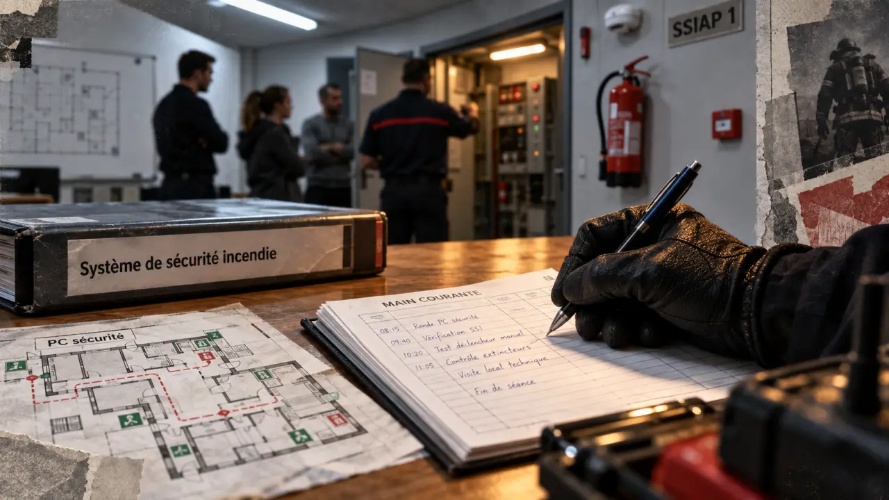 Formation ssiap 1 rouen : salle SSIAP 1 et réflexes incendie