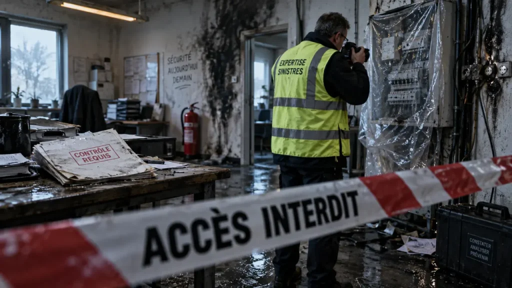 Après un incendie dans un local professionnel, 4 décisions pour limiter l’arrêt d’activité