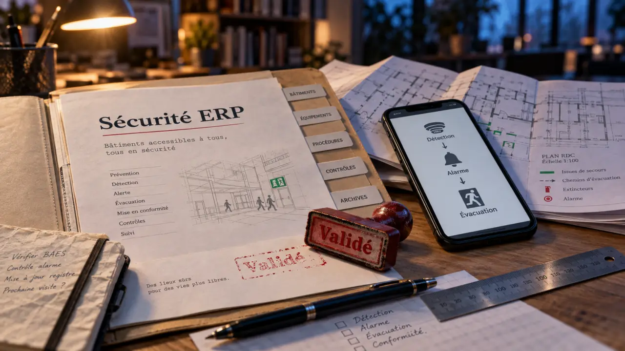 site securite erp : sécurité ERP par chapitre