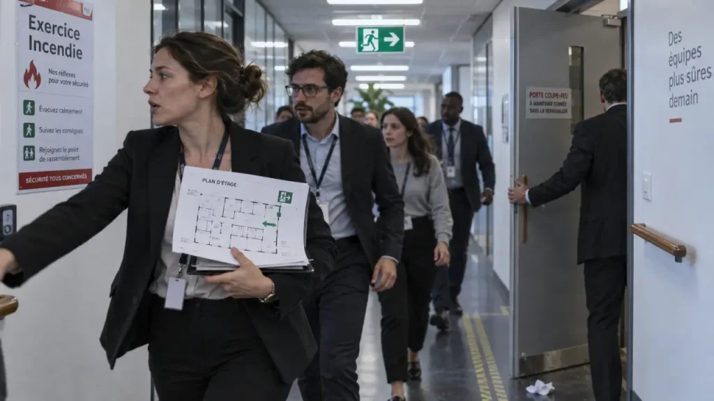 Formation incendie en entreprise à Paris : extincteurs, évacuation et SSIAP répondent à des besoins différents