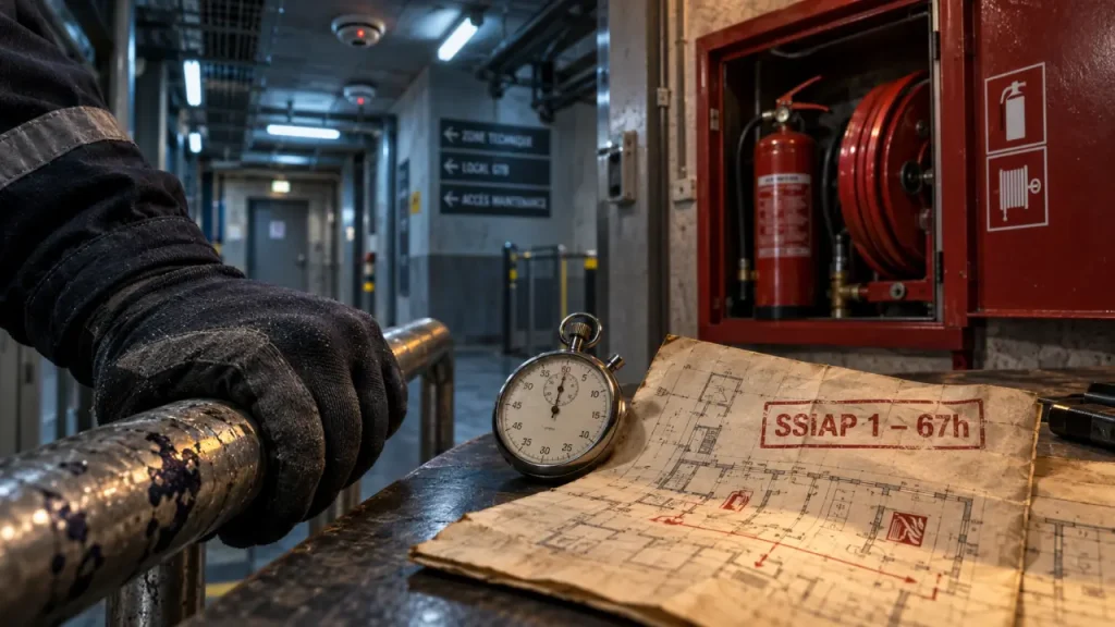 Formation SSIAP 1 : 67 heures minimum, puis 14 ou 21 heures selon votre situation