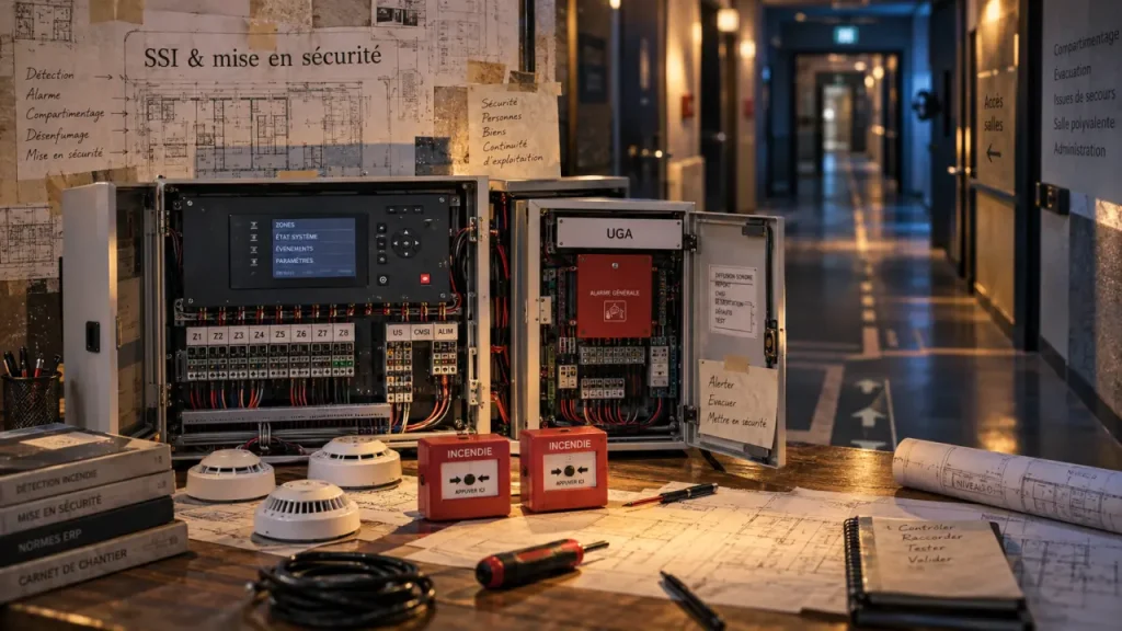 Installation système de sécurité incendie : l’erreur de dimensionnement qui compromet l’évacuation