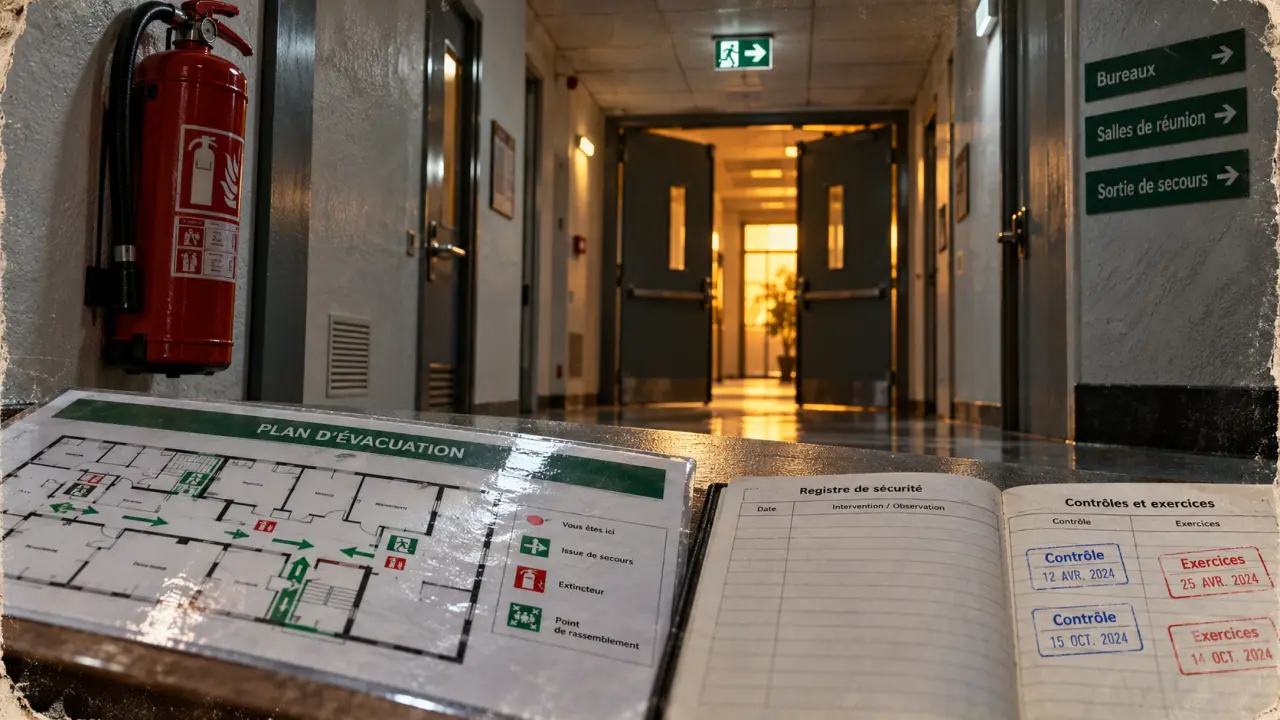 Réglementation incendie code du travail : extincteur, plan d’évacuation et exercices